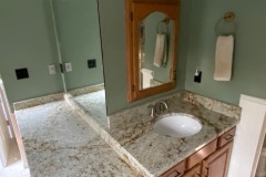 Colonial Gold master bathroom vanity in LaPlata MD.